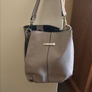 Steve Madden Gray Bucket Bag